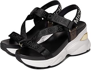 michael kors black and white sandals