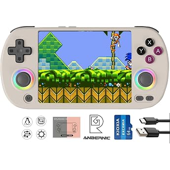 Airuidas RG 40XXH Handheld Game Console rg40xxh 4.0 Inch IPS Screen Supports 5G WiFi Bluetooth HDMI and TV Output New Emulato
