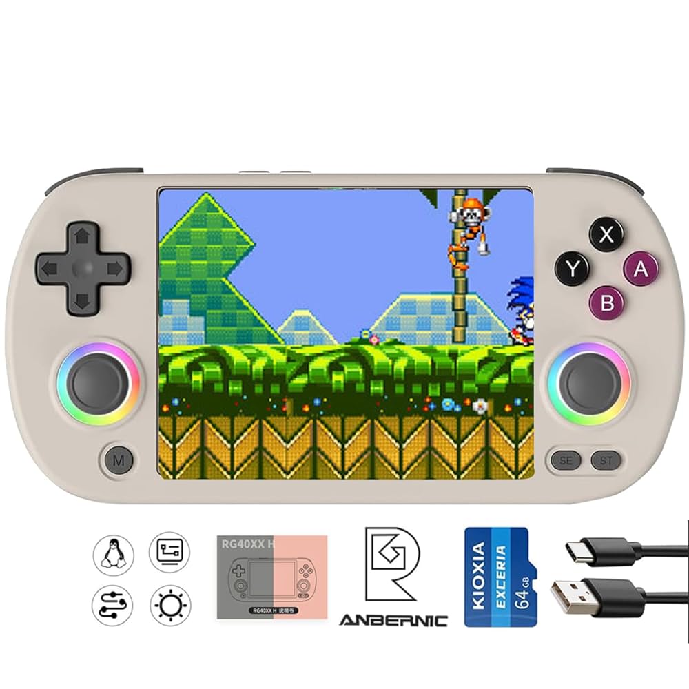 Amazon.com: RG40XX H Handheld Game Console rg40xxh Retro