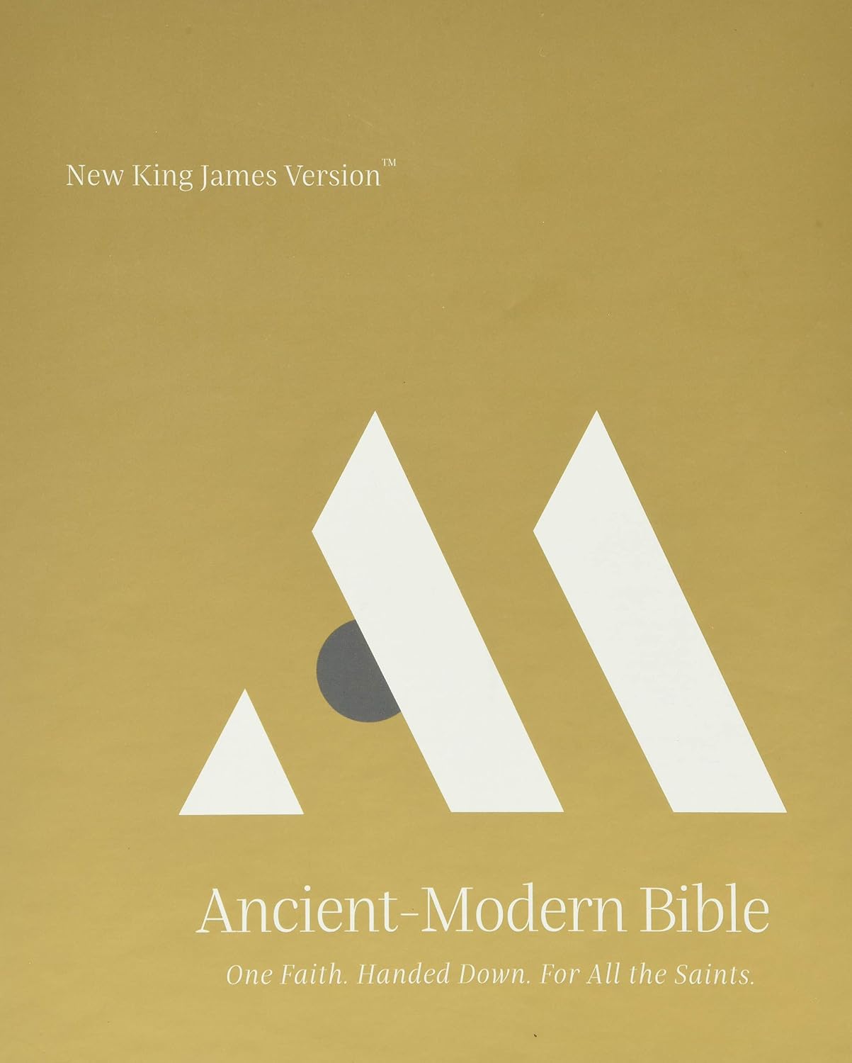 NKJV, AncientModern Bible, Leathersoft, Brown, Comfort Print One