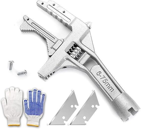 Plumbers Wrench 675mm Large Opening Sink Wrench, Plumbing Wrench for