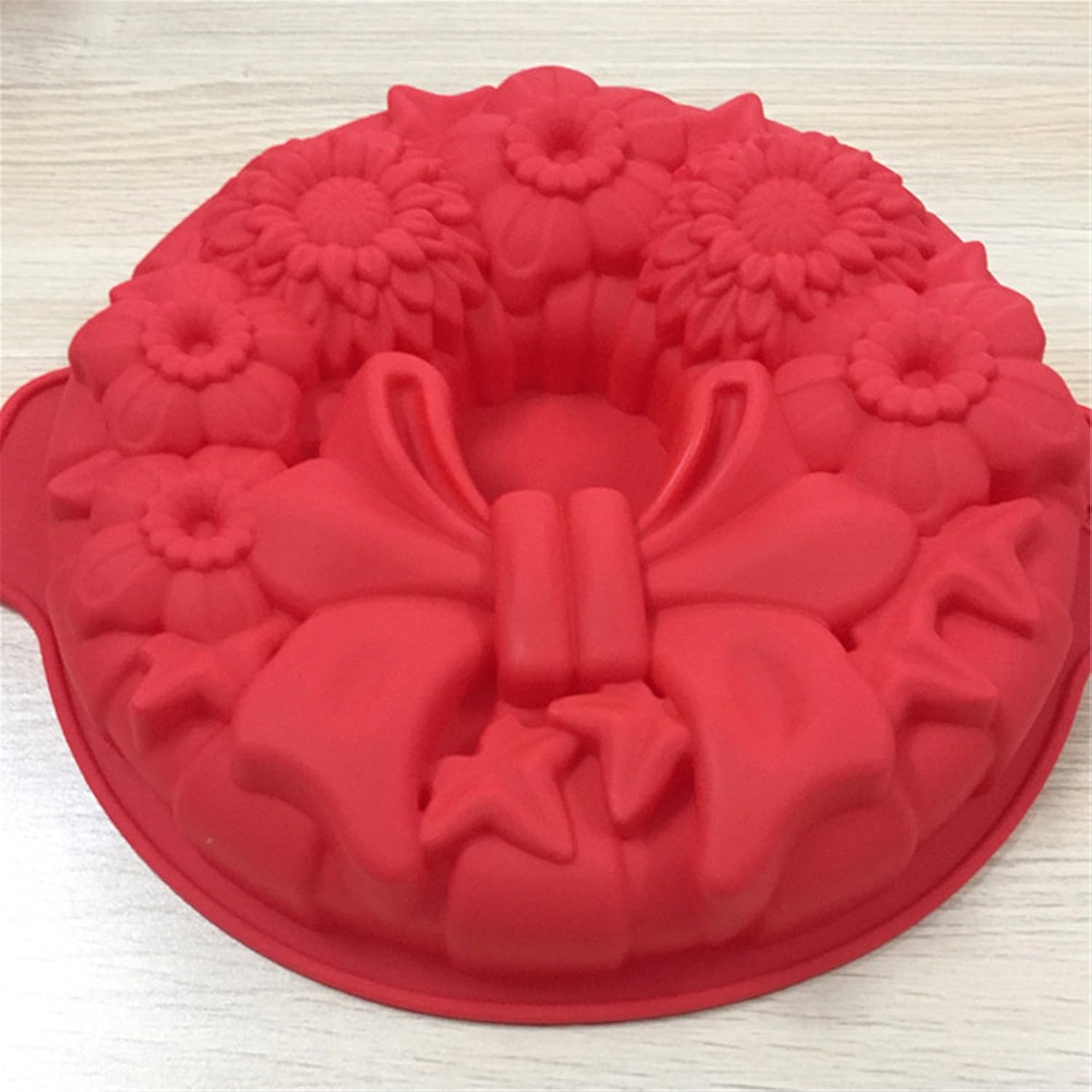 11.5'' Bow Tie Flower Cake Silicone Baking s Party