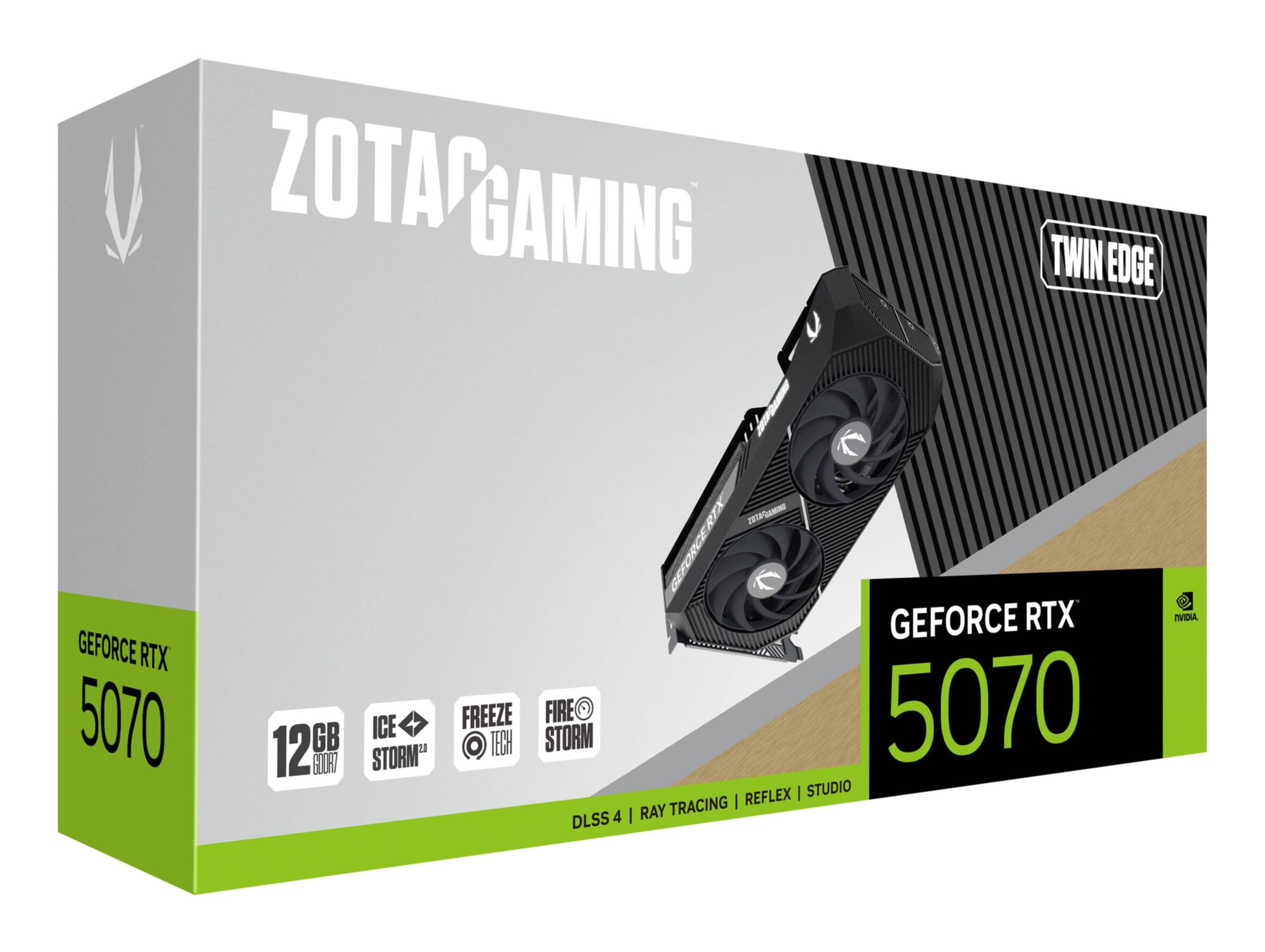 Zotac - Scheda Grafica Da Gioco - Geforce Rtx 5070 - Twin Edge - 12 gb