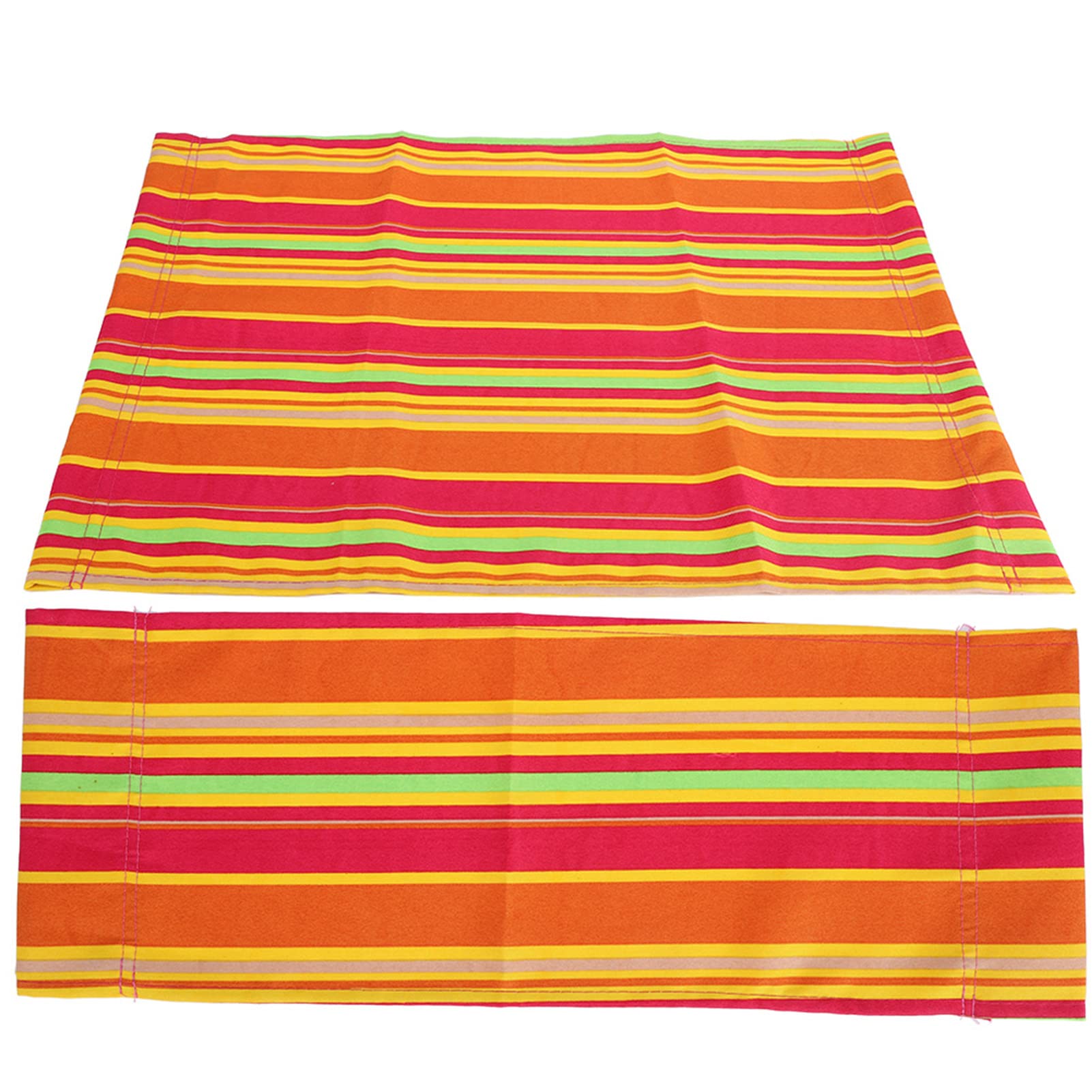 Jeanoko Chair Canvas Replacement 52cm*42cm/52.5cm*19.5cm Long Service Life Not Easy to Wear 2 Pcs Highquality Canvass Home Supplies for Daily Use (Multicolor)