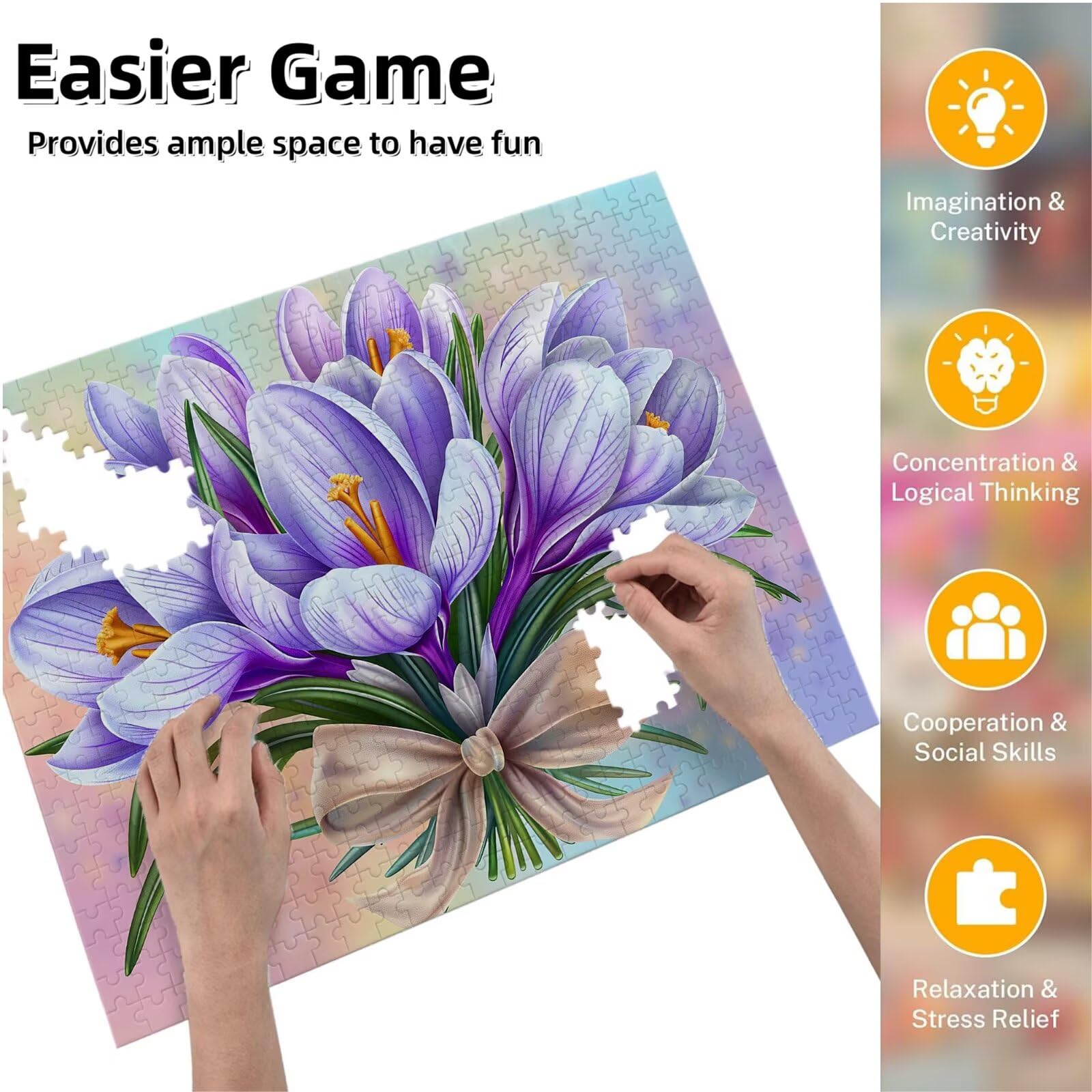 Układanka Jigsaw, 3000 sztuk klasycznych układanek, układanki układanki relaksacyjne inteligencja, trudne trudne puzzle dla dorosłych trudne puzzle do gry rodzinnej, prezent dla przyjaciela