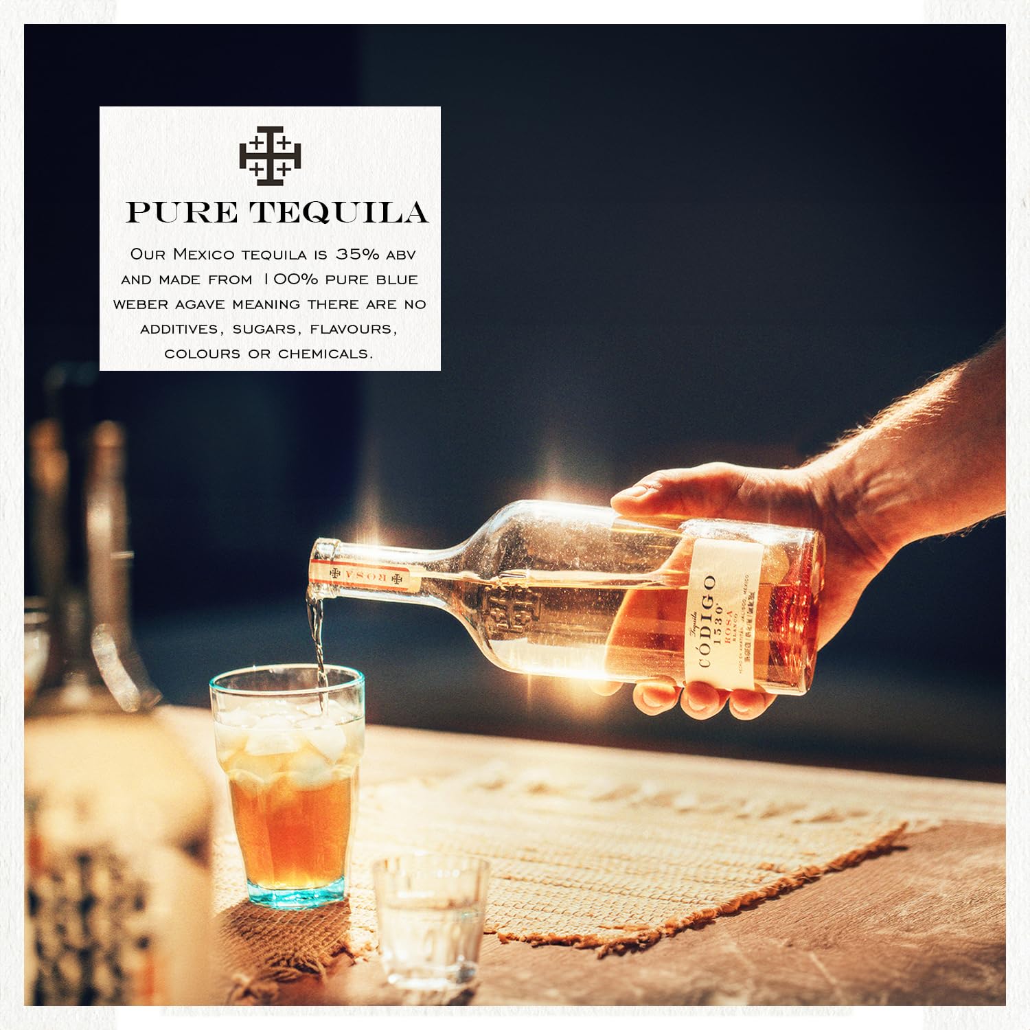 Código 1530 Rosa Tequila Premium - 700 ml
