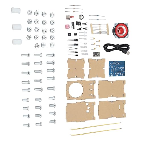 Kit de práctica de soldadura DIY Altavoz y operación Aprendizaje y exploración Principios del circuito electrónico (piezas de repuesto)