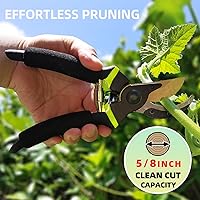 Vista 6 de Loppers - Juego combinado de cortasetos y podadoras de 3 piezas, cortador de ramas afiladas para patio, césped y jardín, cortadora de árboles