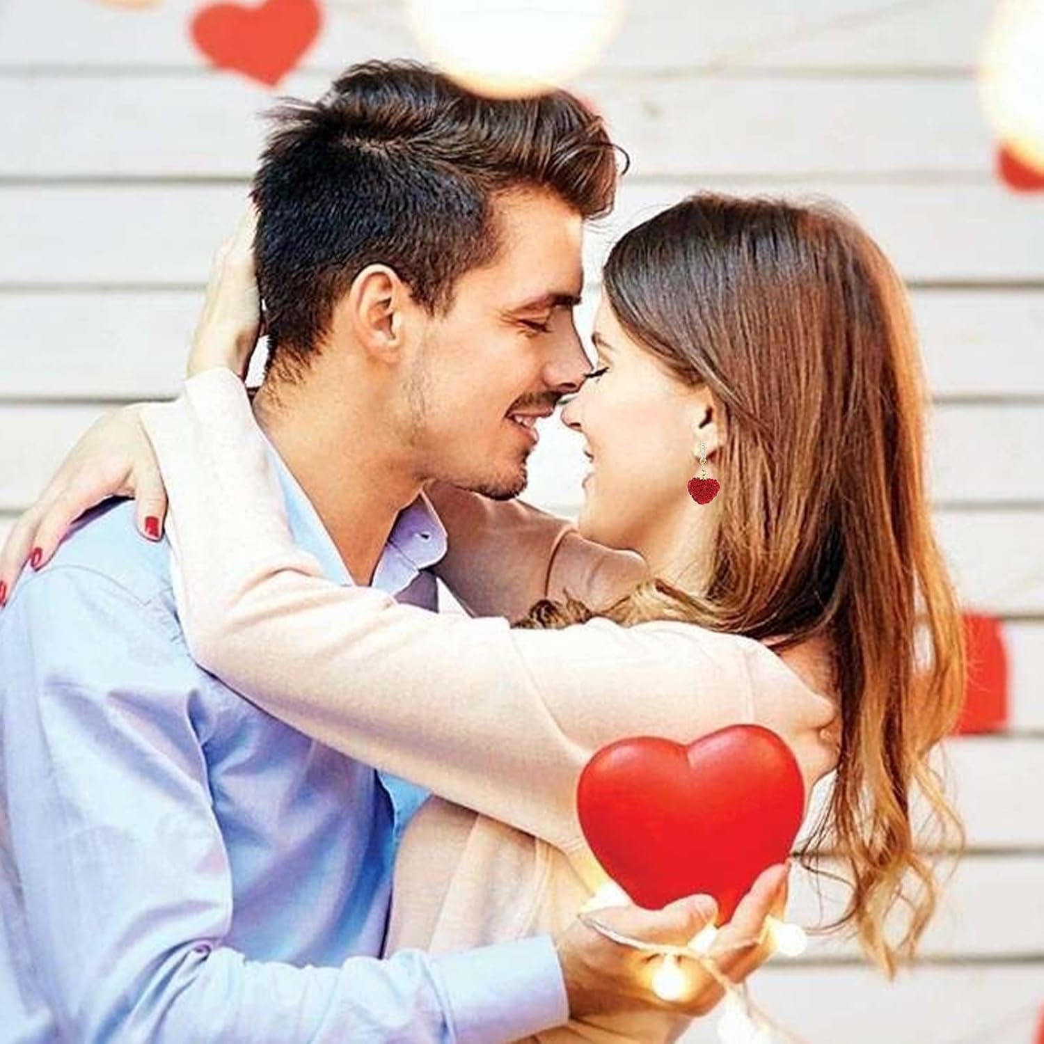 Heart Earrings for Women Valentines Earrings Valentines Day Gifts - Image 3