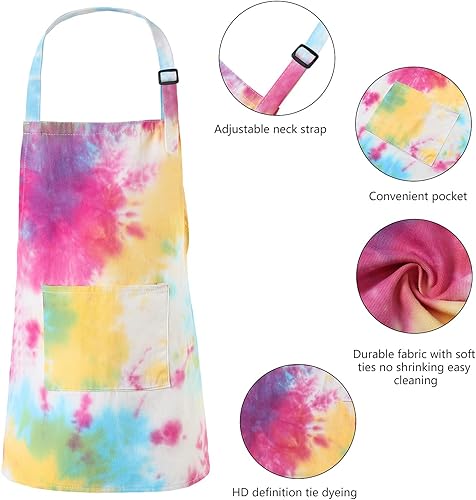 Miniatura 3 de Delantal de cocina para niños, para cocinar, hornear, pintura, manualidades, arte, fiesta, jardinería
