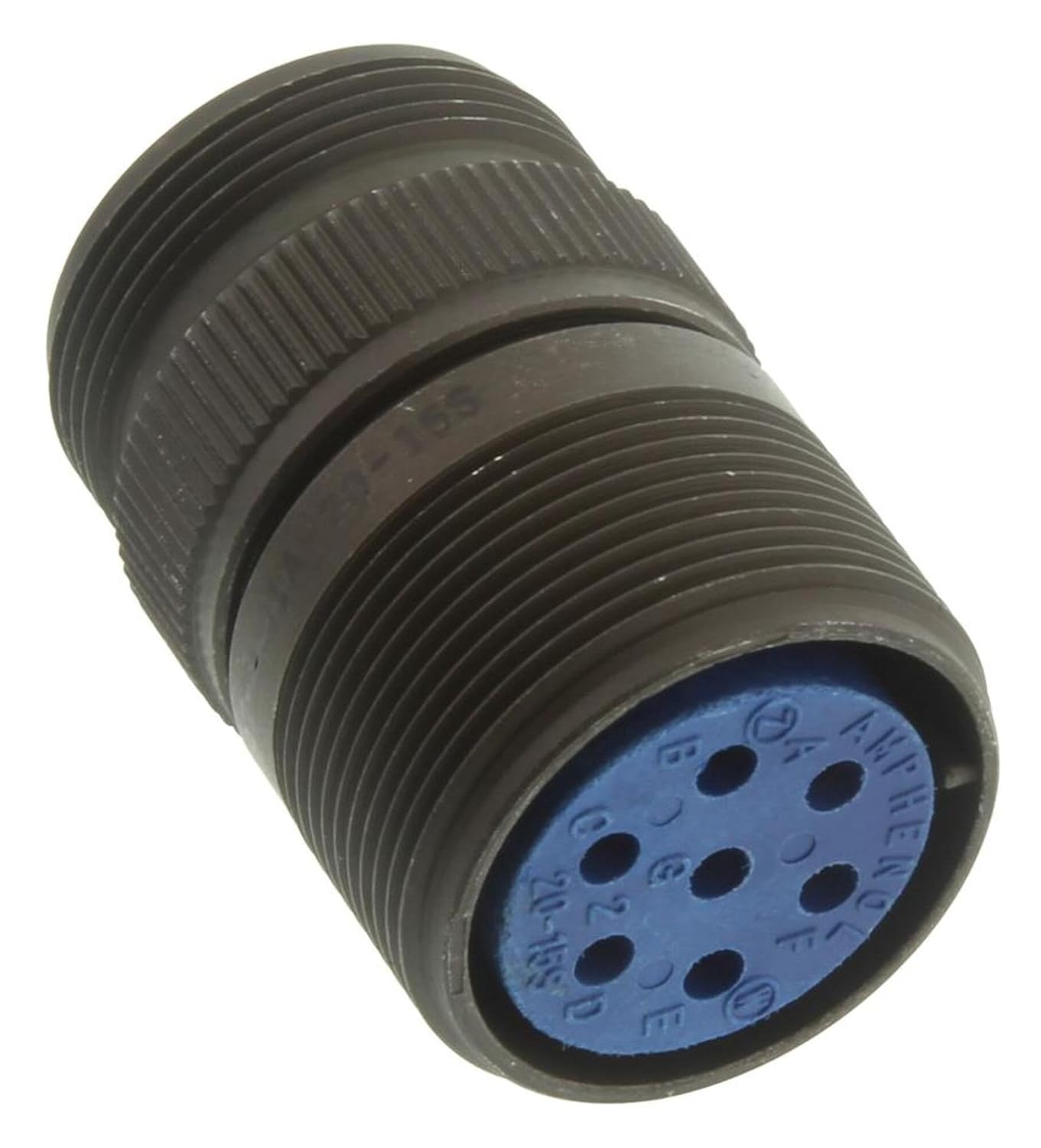AMPHENOL 97-3101A-20-15S Shell Style, Circular Connector, Solder Socket, Cable Mount, 7 Position, 97 Series;, Receptacle
