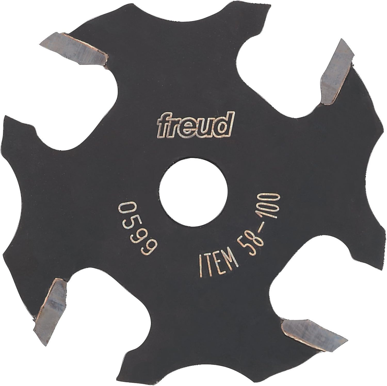 Freud 58100 1/16Inch 4Wing Slot Cutter for 5/16 Router Arbor, Multi