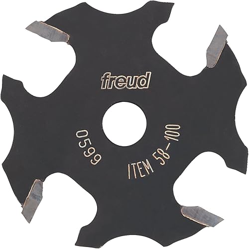 Freud 58-100 916" profundidad x 116" ranura cuatro alas ranurado cortador