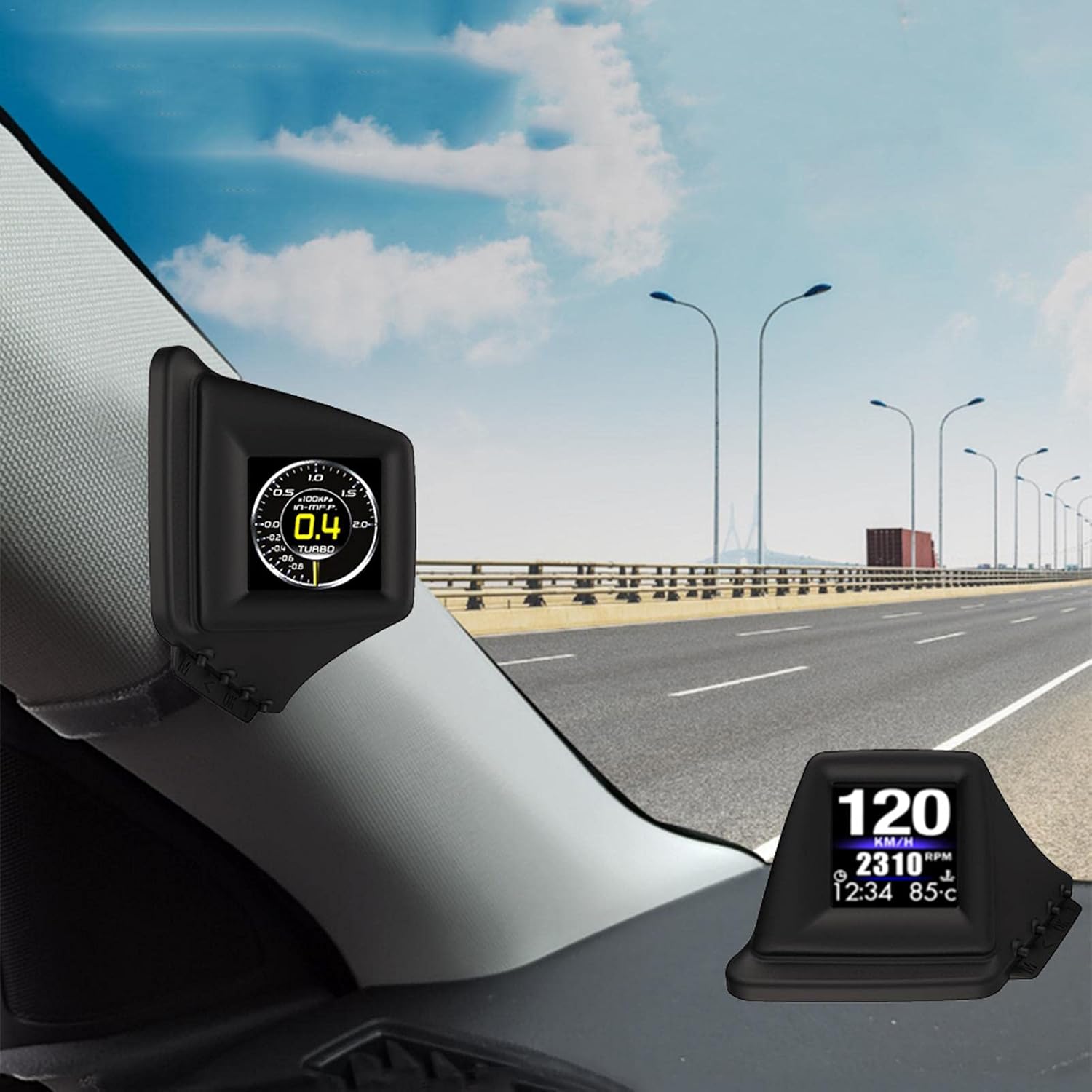 車 Gps ヘッドアップ ディスプレイ Obd2 マルチメーター スピードメーター 高級品 タコメーター 多機能 ダブルシステム さまざまな機能 8つのスタイル デジタルプロジェクター 注意深くお読みください
