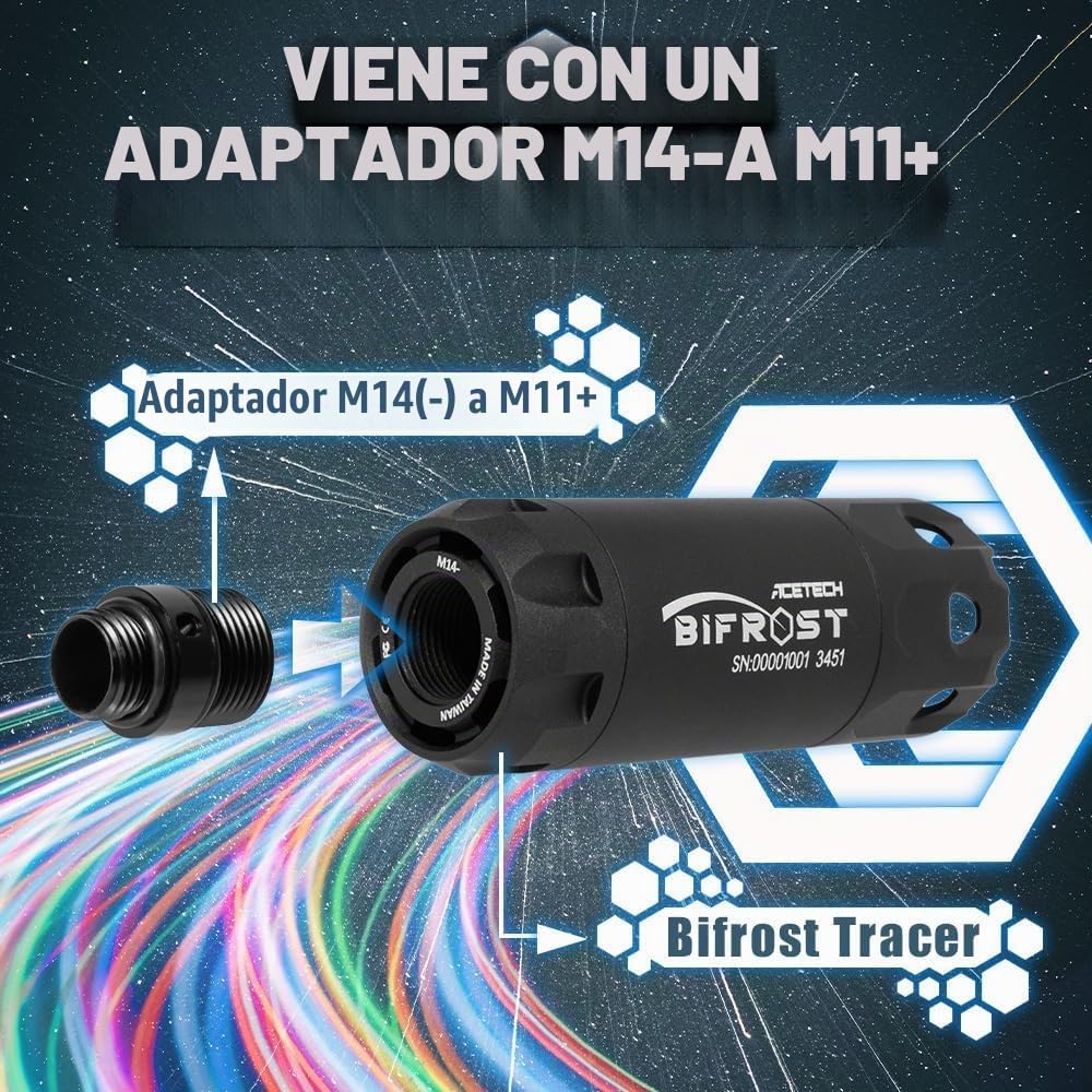 ACETECH Unidad Bifrost-Tracer con Rosca M14-CCW y M11+CW