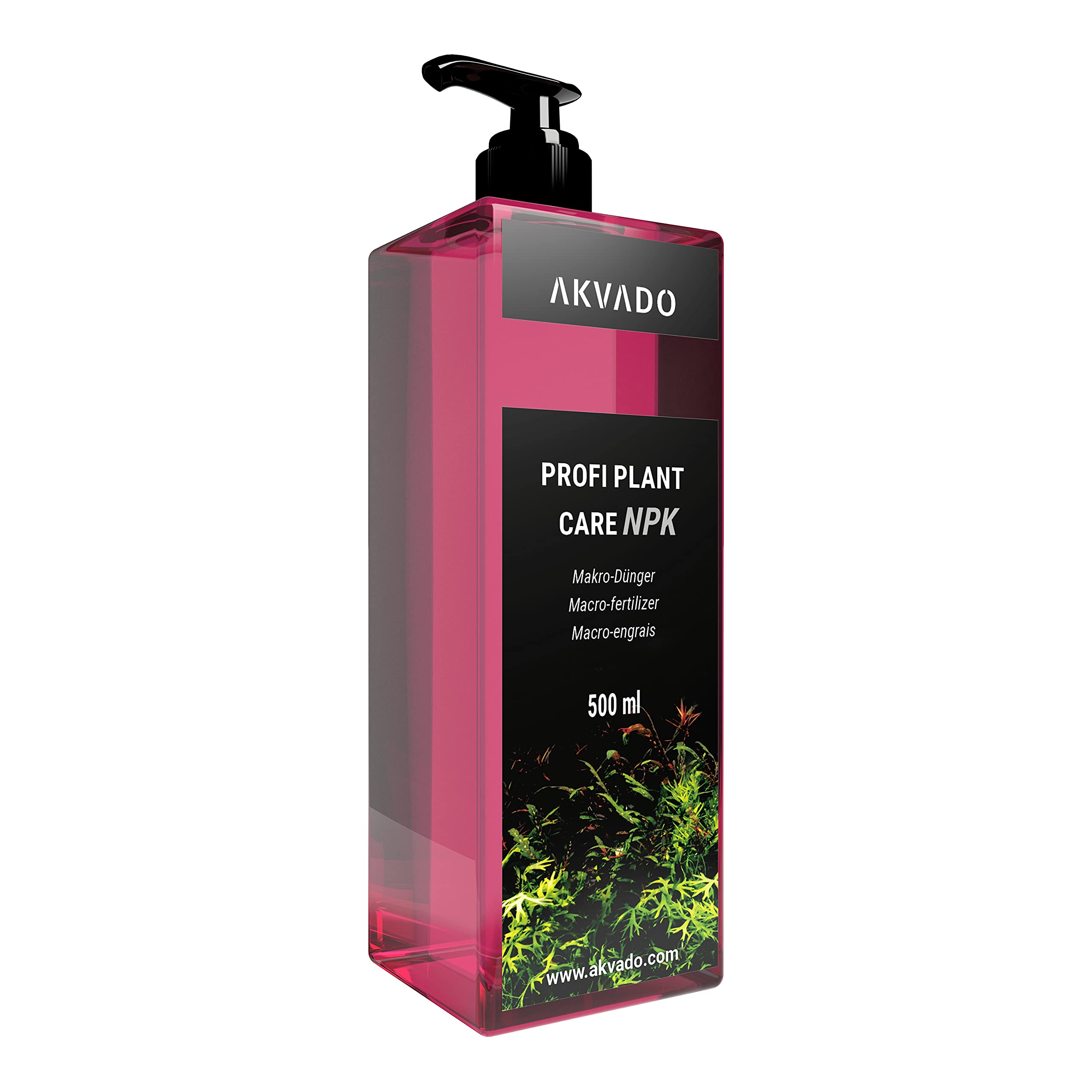 Profi Plant Care NPK - Makro Dünger für Aquarienpflanzen, 500 ml