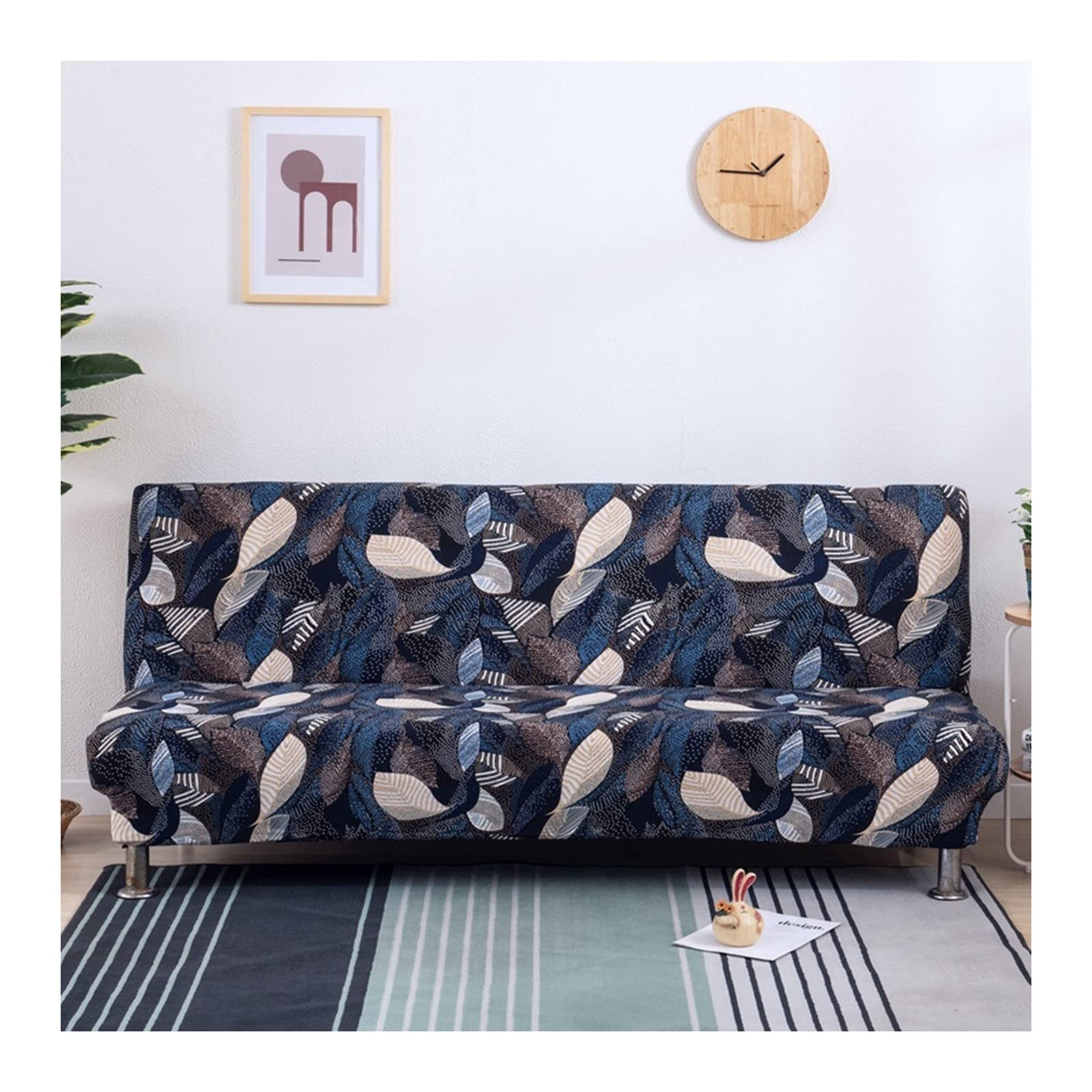 Housses de canapé Plume extensible protecteur sofa 120-155cm