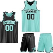 Custom Reversible Basketball Jersey Men Women Teen Personalized Athletic Tank Top Shorts Set Sports Team Uniform Shirt