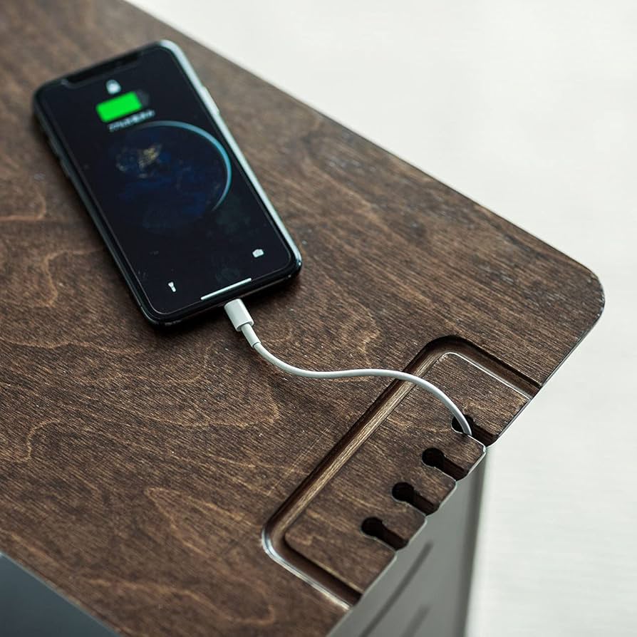 ワイヤレス充電器付き　サイドテーブル　スマホ　アクセサリー　ベッド　ソファー ワイヤレス充電器付き サイドテーブル スマホ アクセサリー ベッド