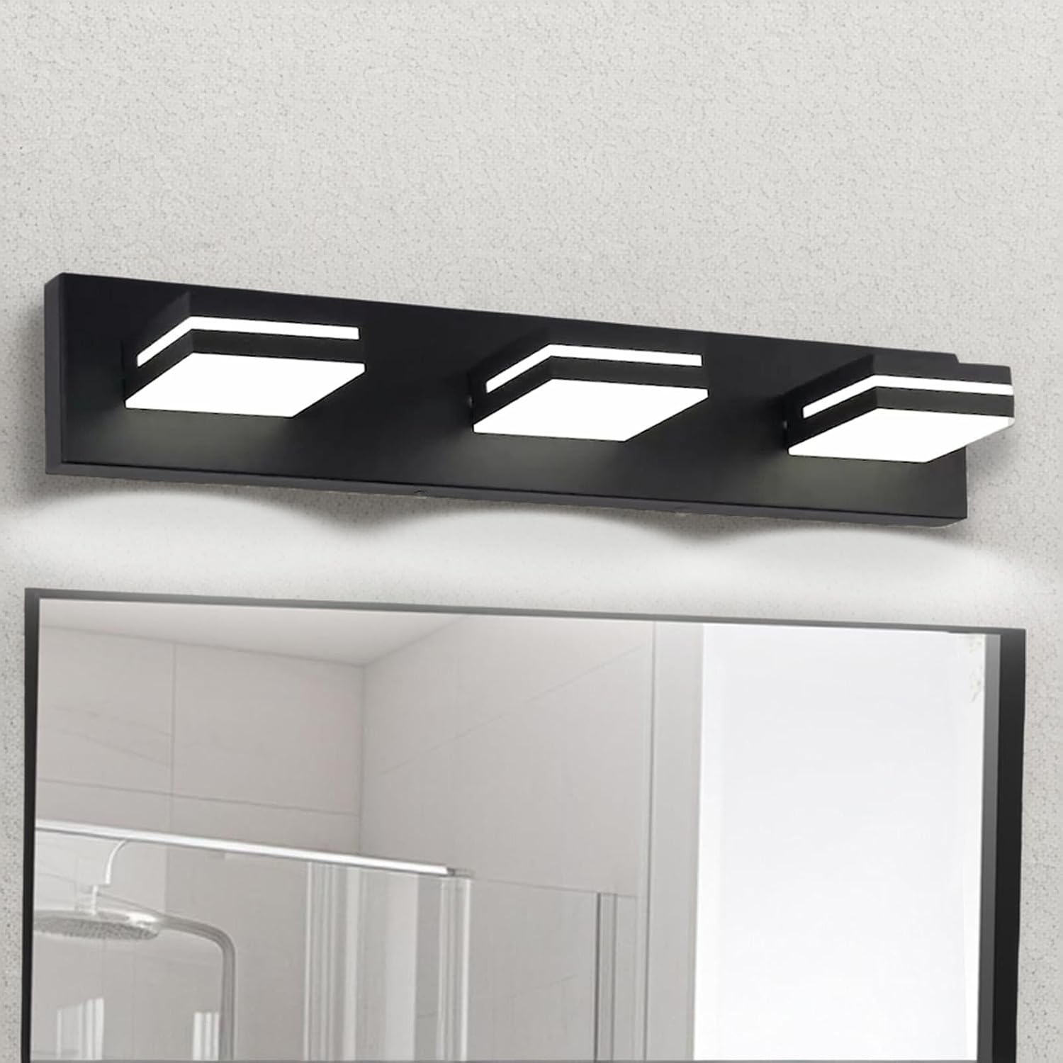 LIAYUMS 24Inch LED Modern Bathroom Vanity Light Fixtures, 24W 6000K 3
