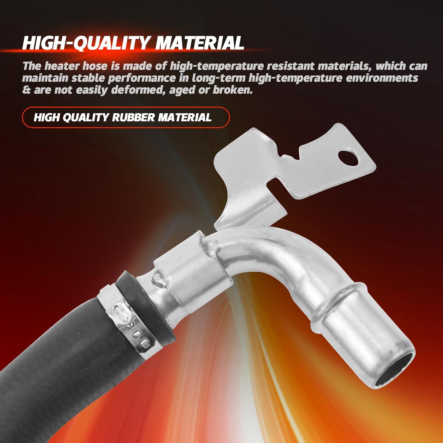 68197197AB HVAC Heater Hose Kit Compatible with Dodge Dart 4 Cyl 2.0L 2.4L 2013-2016 Replace 55111480AD 55111480AC 55111480AD 55111481AC