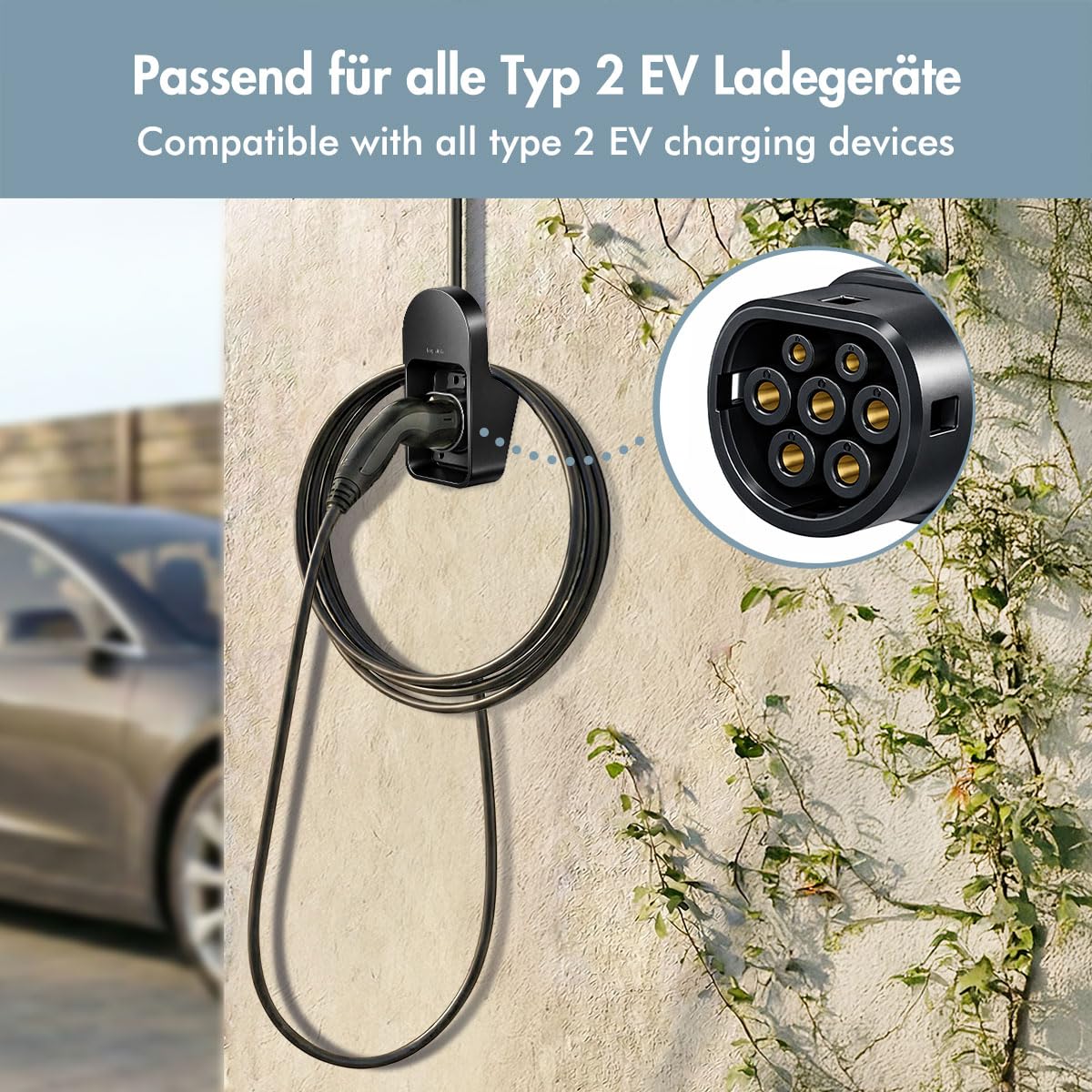 Supporti da parete per auto, espositore verticale, 12 staffe per