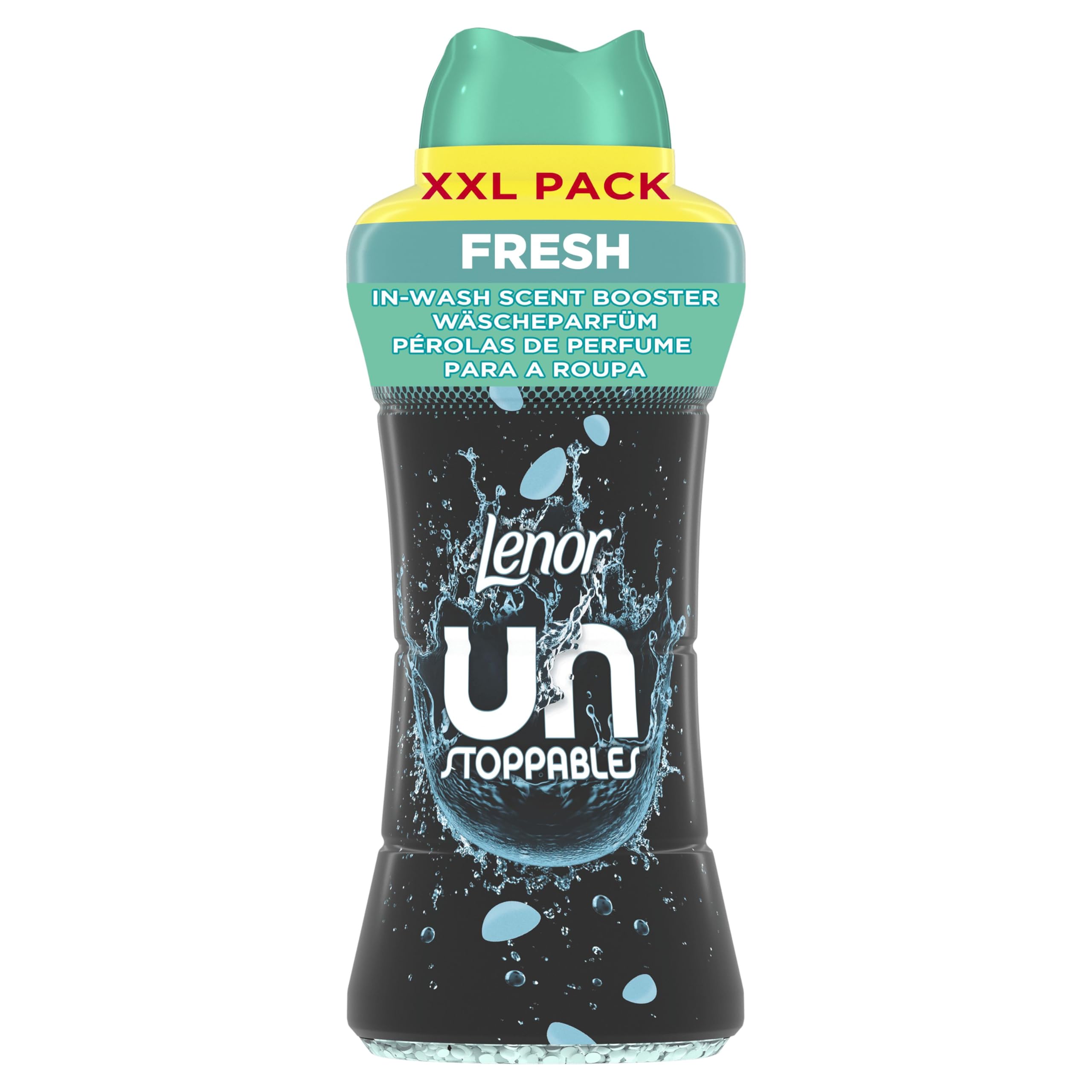 Lenor Unstoppables Parfum De Linge En Perles, Environ 60 Lavages, Parfum Aérien (Notes Agrumes & Fruits Frais), Jusqu'à 12 Semaines de Fraîcheur Continue, Même Dans L'Armoire, Grand Format