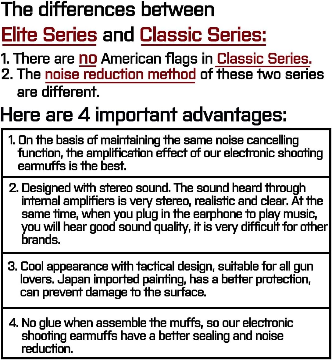 ACT FIRE Ear Protection Hearing Protection for Shooting Gun Range Shooting Earmuffs Elite