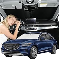 Vista 207 de Parasol de 4 capas para parabrisas, ajuste personalizado, tela 240T, parasol retráctil que bloquea los rayos ultravioletas, accesorios para automóvil