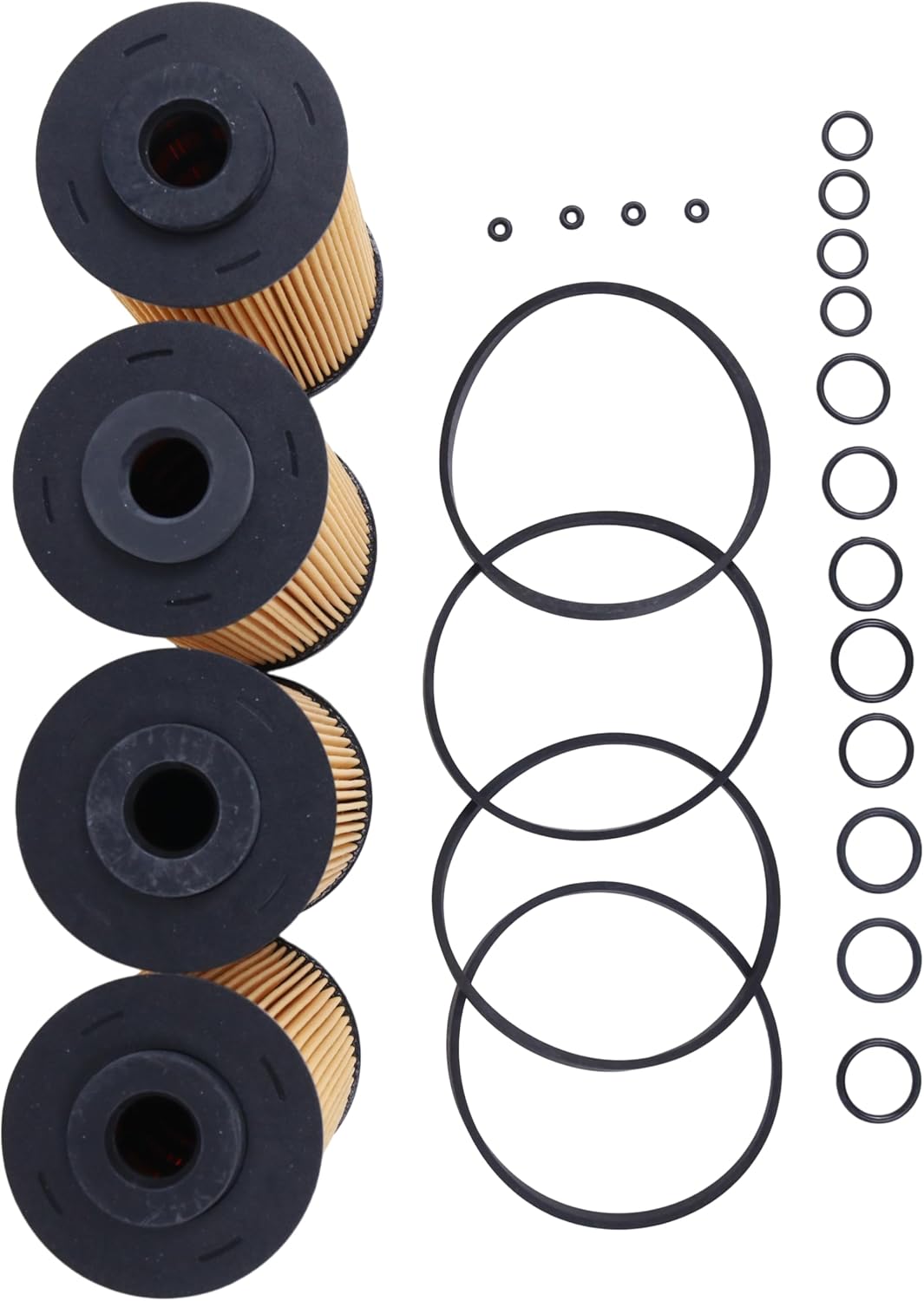 4X Fuel Filters 8-98147-525-0 1K06-23-570 WF10185 FF5877 Compatible With ISUZU NPR NQR AND NPR-HD 2011-2021