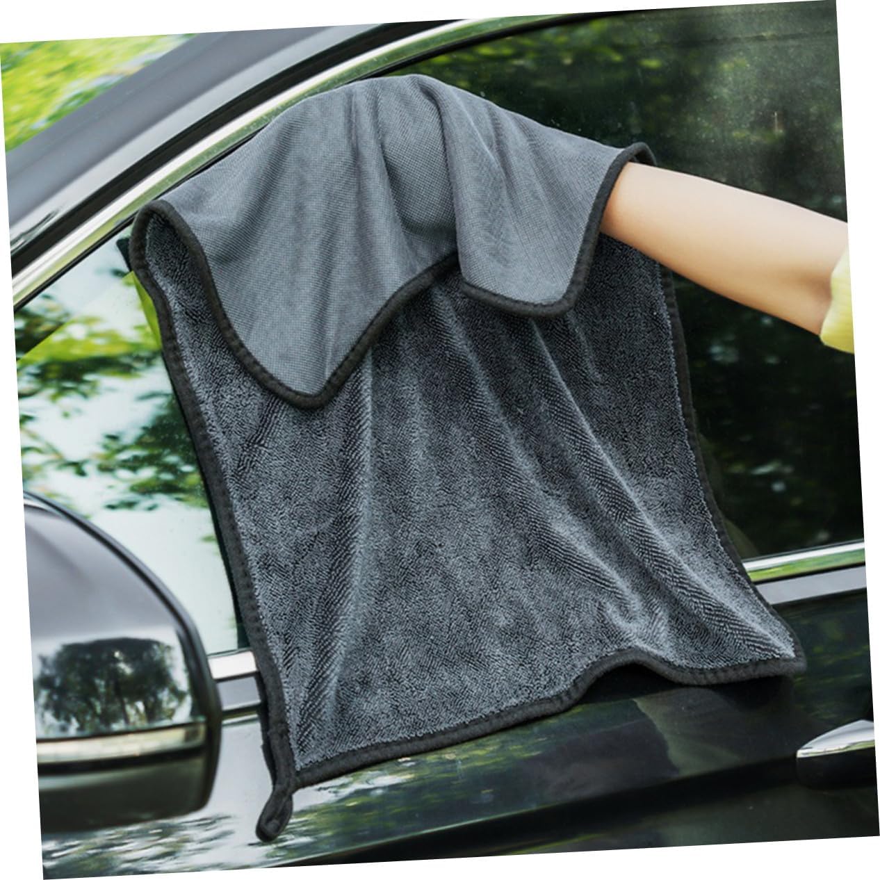 Multi-Function Microfiber Car Wash Towel Soft Drying Cloth Reusable Car Cleaning Rag for Exterior Care