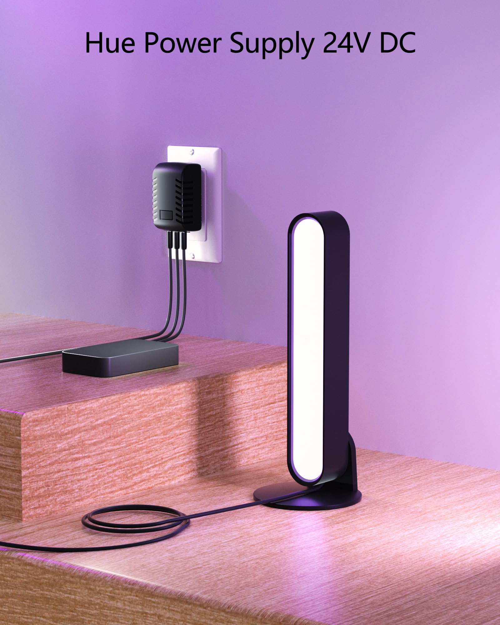 24V for Hue Power Supply Compatible with Hue Play Bar Smart, Hue