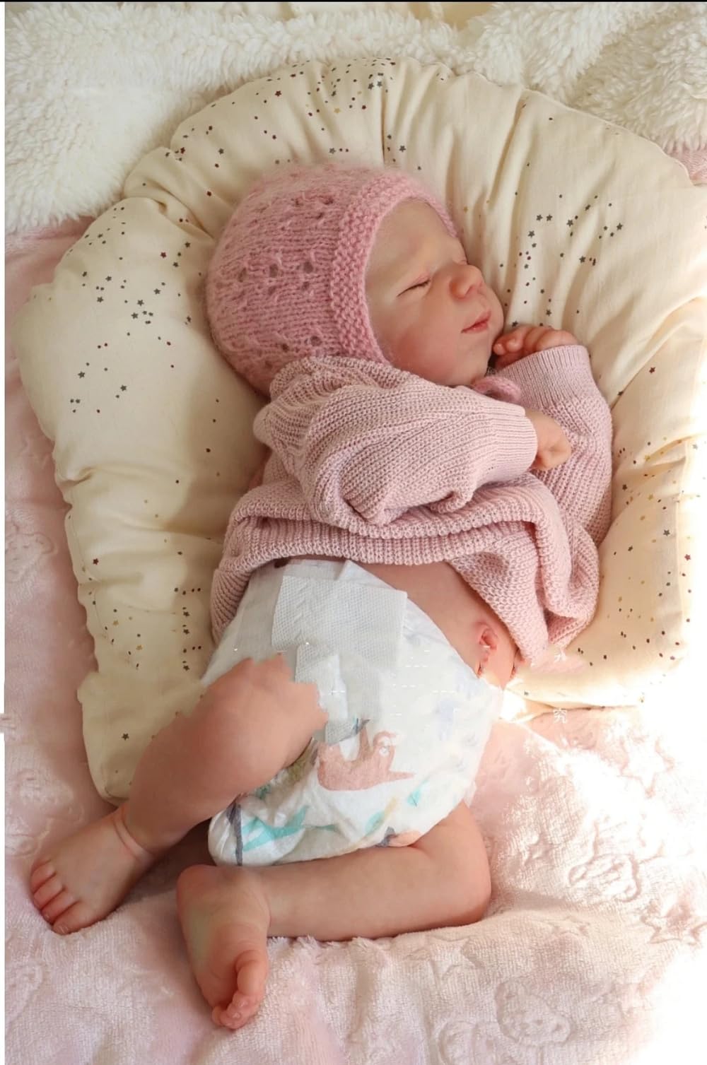 reborn lalka silikonowa dziewczynka 46cm realistyczna lalki doll
