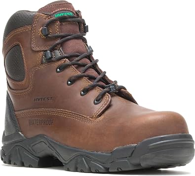 HyTest Black EH Comp Toe PR Non-Metallic WP Unisex 6 Inch Hiker