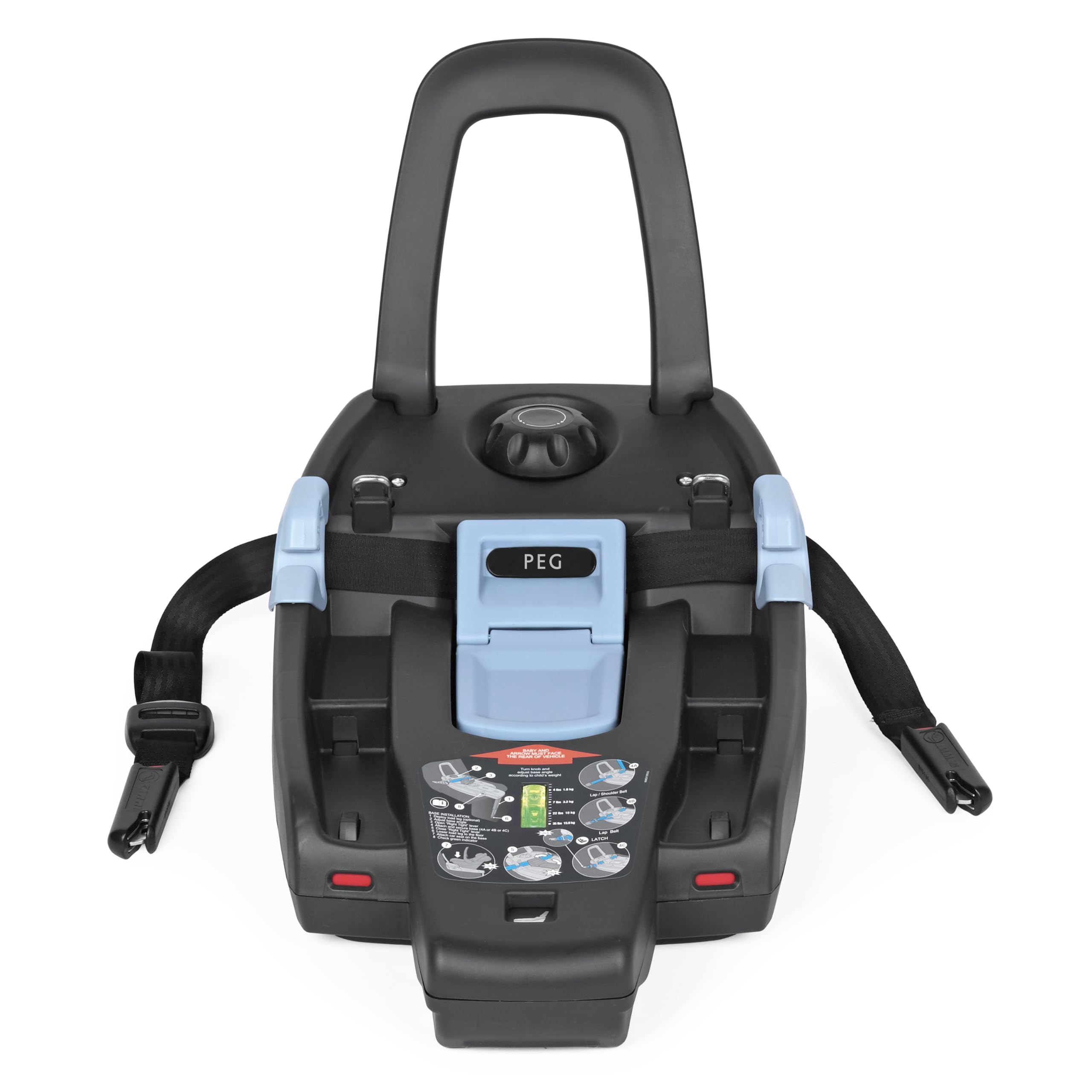 Peg Perego Primo Viaggio 4-35 Nido Car Seat Base with Load Leg & Anti-Rebound Bar