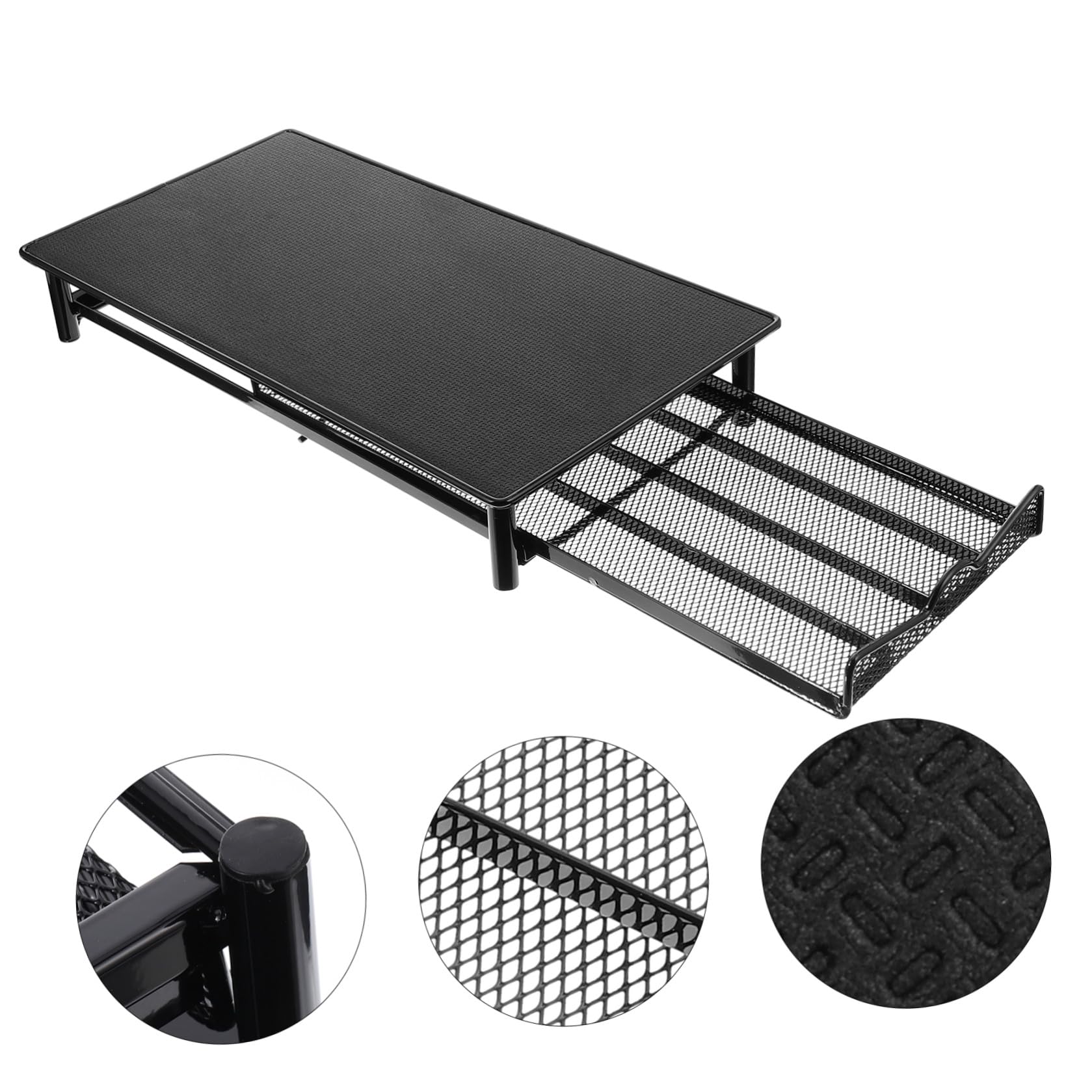 SHINEOFI Soporte para Cápsulas de Café de Hierro con Cajón Extraíble Capacidad para Unidades Diseño Moderno y Resistente al Óxido para Cocina y Sala
