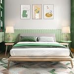 GyroVu Table Lamp Set of 2, Ceramic Table Lamp Classic Beside Lamps Nightstand Lamp Modern Table Lamp for Living Room, Bedroom & Office Rocker Swtich Sage Green-LED Bulbs Included