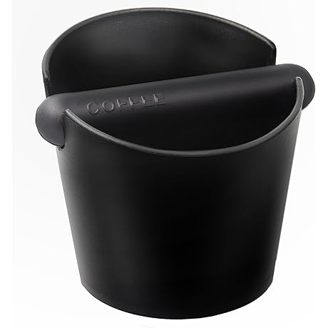 Knock Box for Espresso Machines - Durable 4.7" Espresso Dump Box with...
