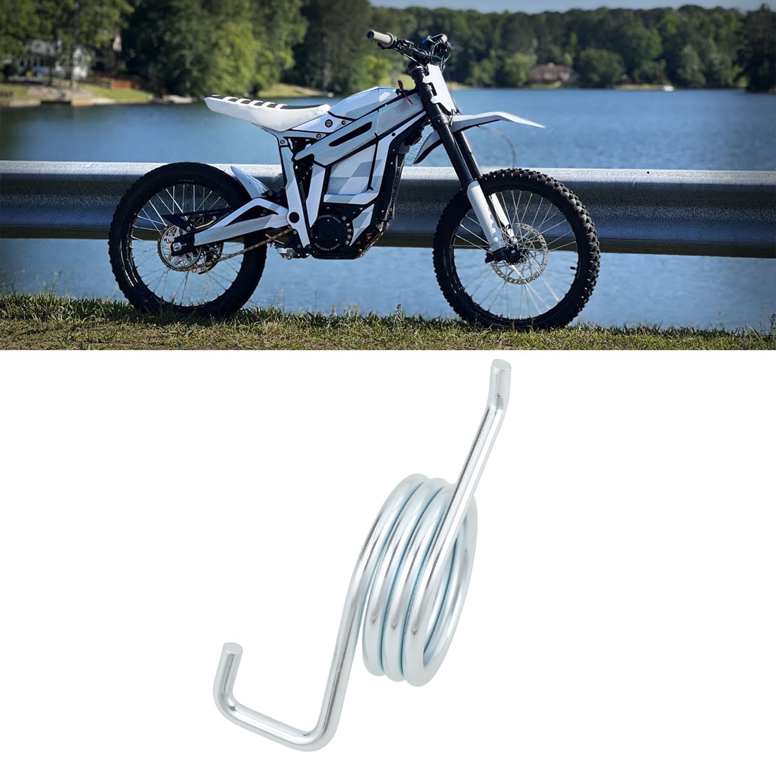 Sprężyny do podnóżków motocyklowych, kompatybilne z Talaria Sting, niekompatybilne z X3 Mx3 Mx4, 4 szt