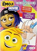 Vista 2 de Bendon El libro para colorear y actividades de la película Emoji con lápices de colores, 32 páginas (40939)