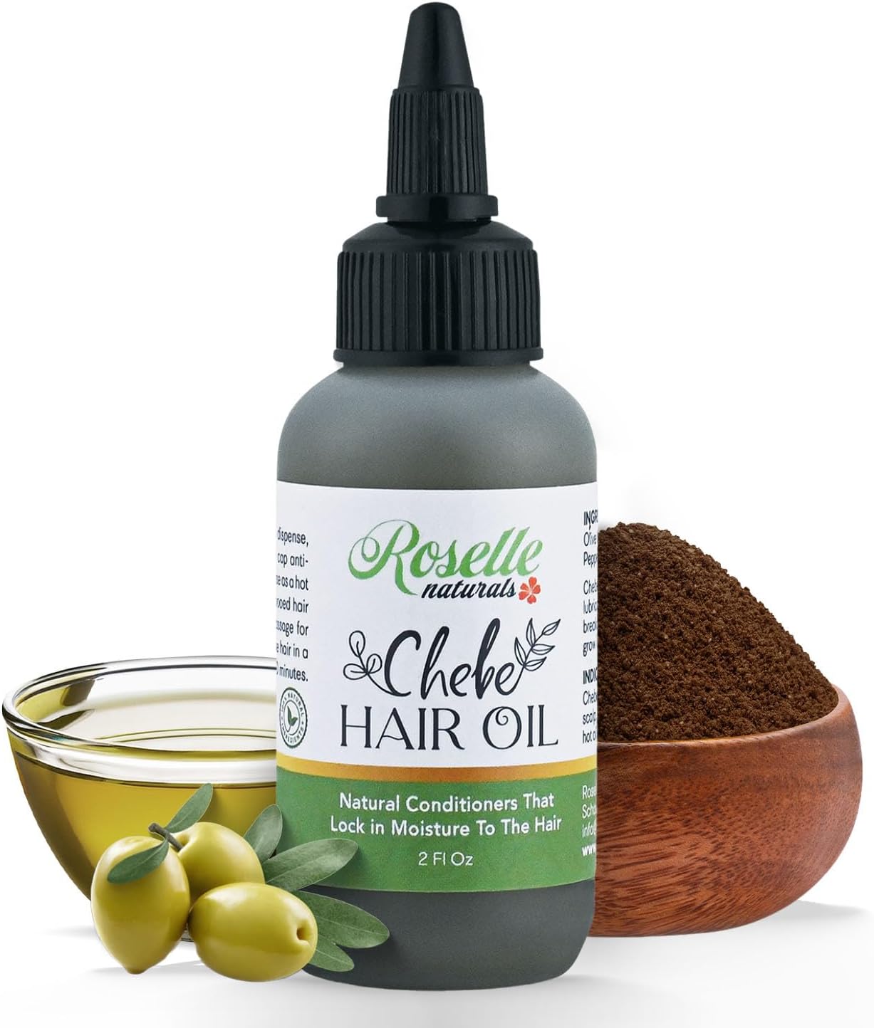 Chebe Hair Oil Made with Authentic Chebe Powder From Chad 2oz