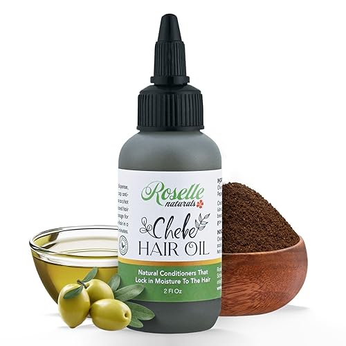 Miniatura 7 de Roselle Naturals Aceite para el cabello Chebe fabricado con auténtico polvo Chebe de Chad  Aceite de Chebe africano para el crecimiento del cabello,