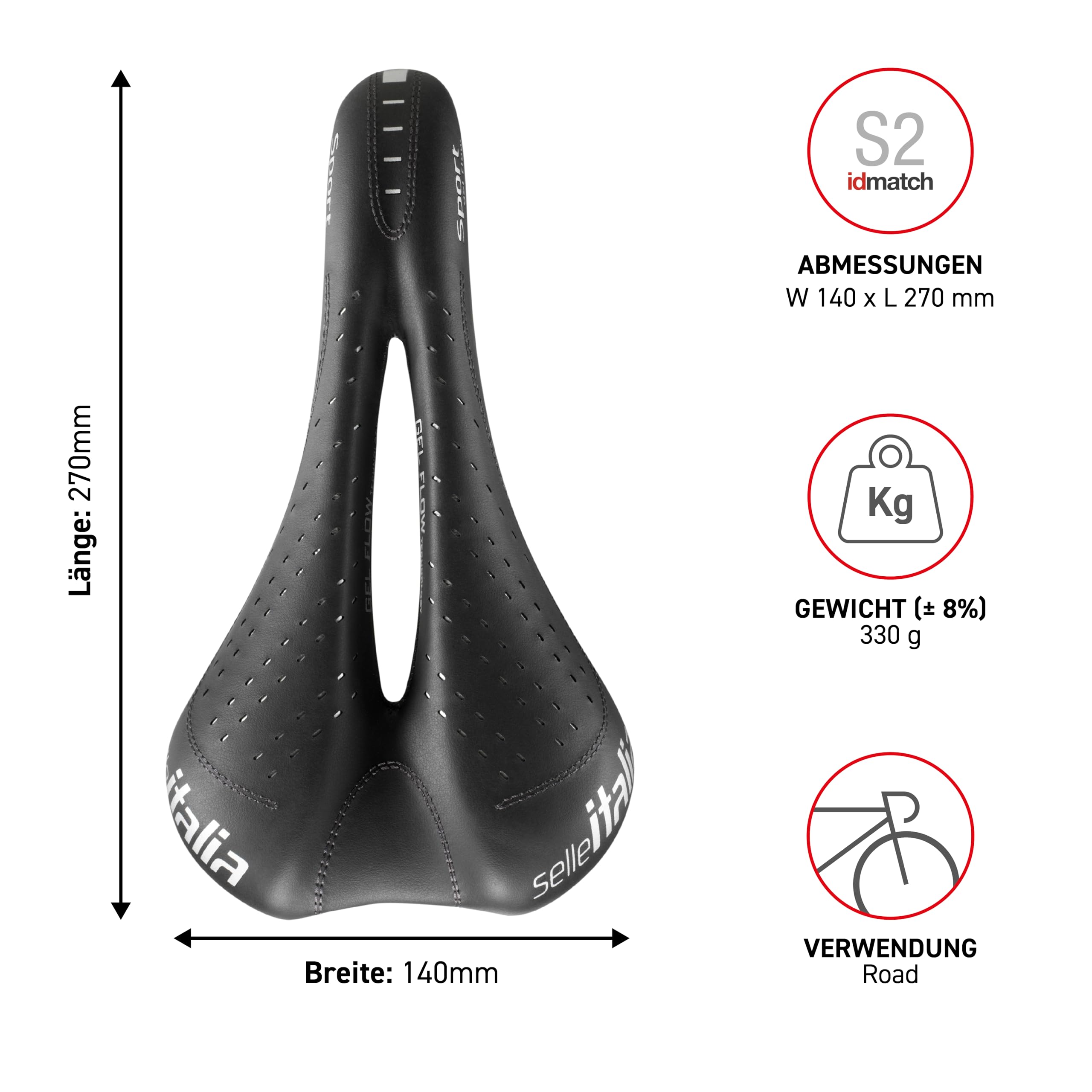 Selle Italia Sport Gel Flow