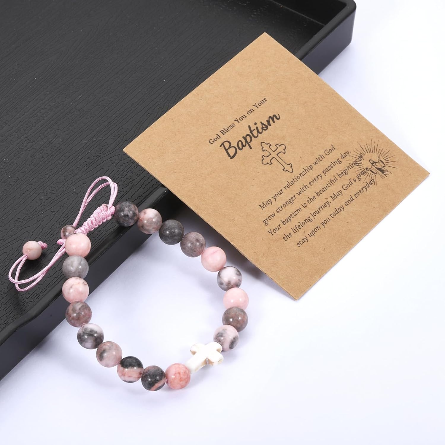 Bible Accessories Women, Christian Gifts for Women, First Communion Gifts for Women 1st Communion Gifts First Communion Bracelet Baptism Gifts for women Confirmation Gifts for Women Graduation - Image 5