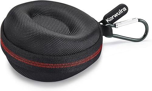 Vista 6 de Funda de reloj de viaje individual, caja de almacenamiento de reloj premium para reloj de pulsera y reloj inteligente de hasta 1.969 in, funda