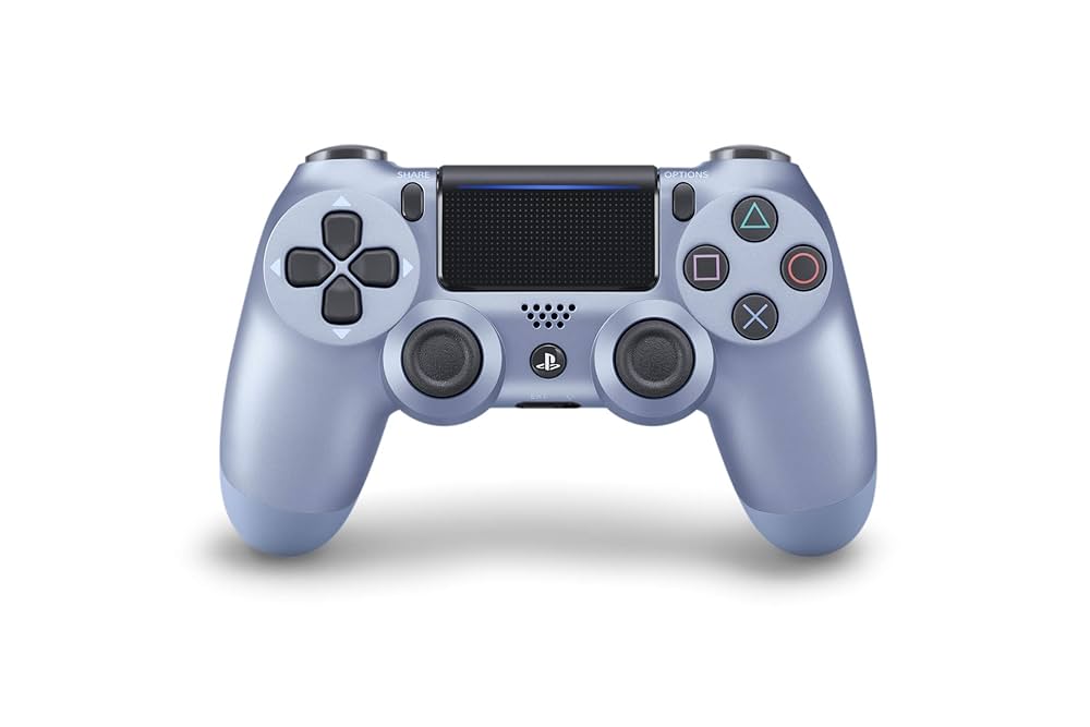 DUALSHOCK 4 Wireless Controller- Titanium Blue - PlayStation