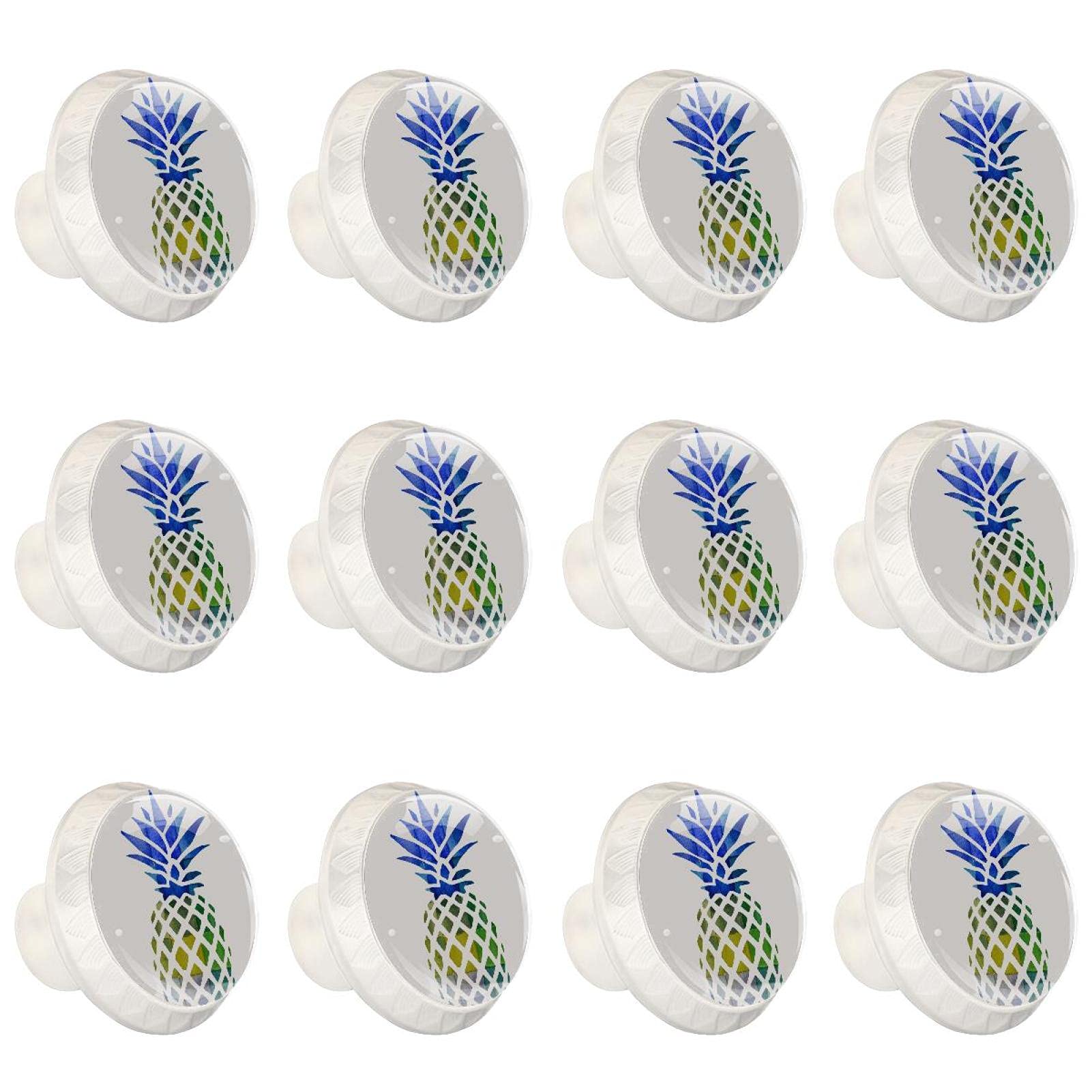 Boutons d'armoires de cuisine pour un décor d'été tropical coloré
