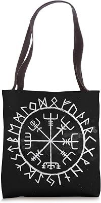 Norse Mythology Viking Runes Tote Bag