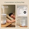 LEVOIT Humidificador de Carga Superior para Dormitorio, Tanque de 2.5L para Habitación Grande, Fácil de Llenar y Limpiar, 28dB Silencioso, Niebla Fría para Hogar, Bebés y Plantas, Apagado Automático de Seguridad, 25H Reducción de CO2 5