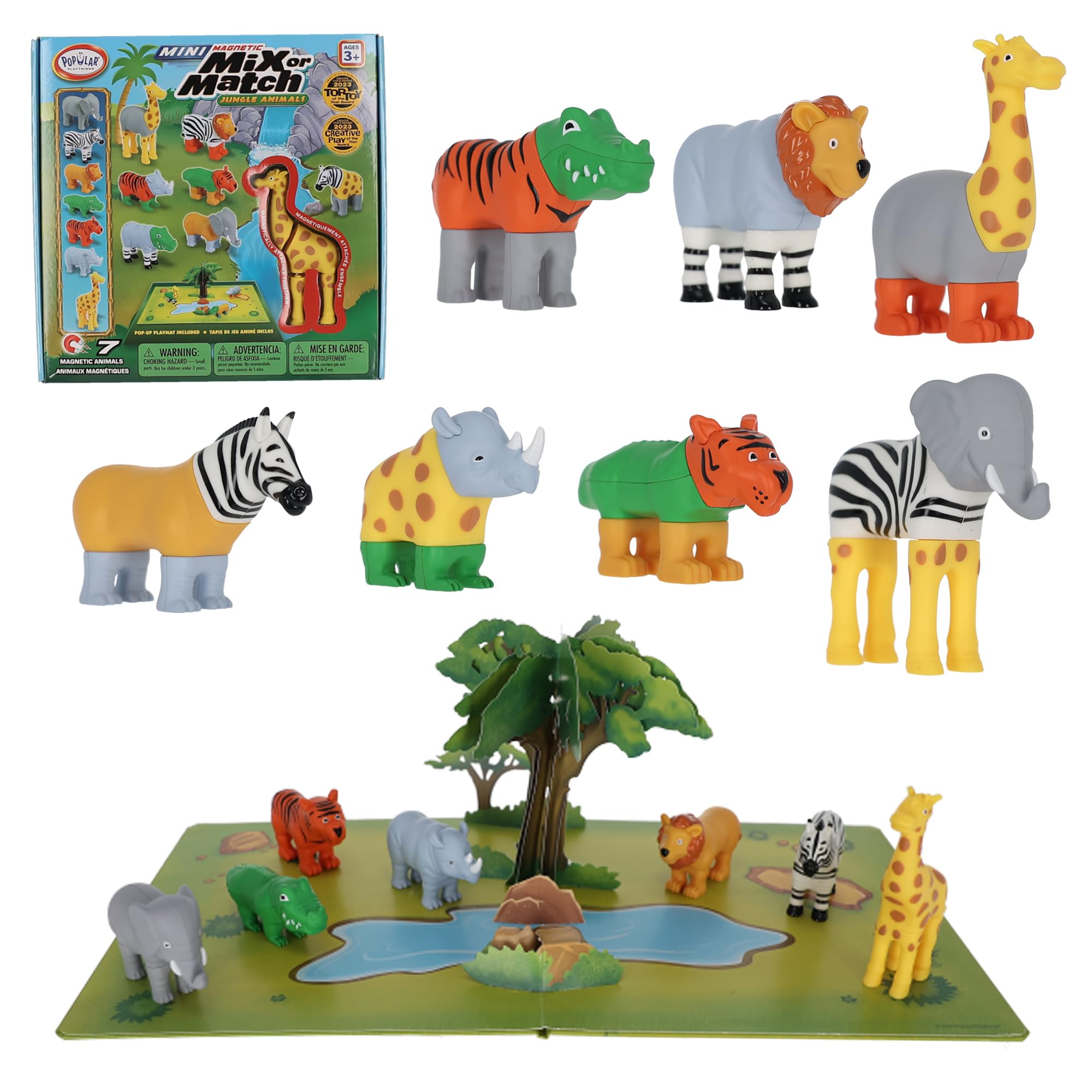 Amazon.com: POPULAR PLAYTHINGS Mini Mix or Match Jungle Animals